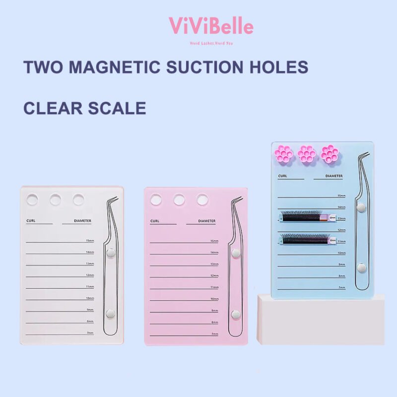 Lash Pads with Two Magnetic Suction Hole