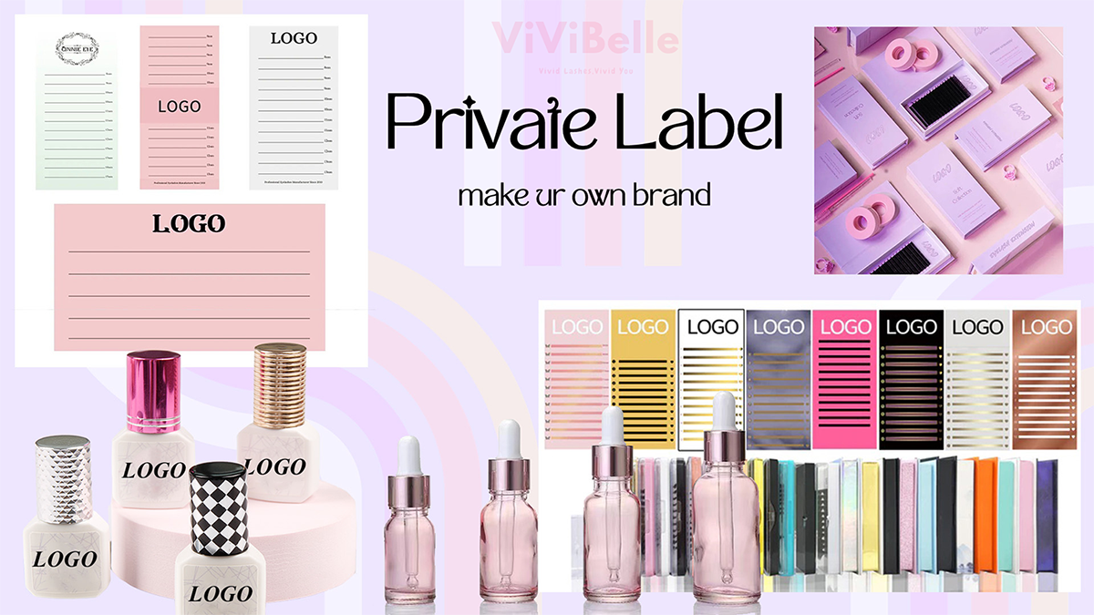 Customized Private Label Eyelash Extensions